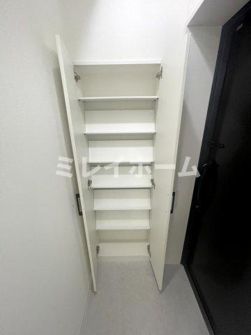ココキューブ武蔵新田の玄関