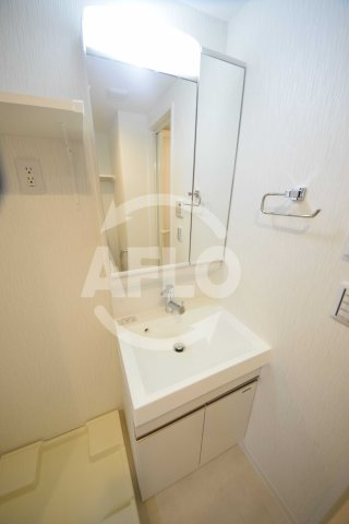 エグゼ難波南Ⅵの独立洗面台|エグゼ難波南VI　独立洗面台