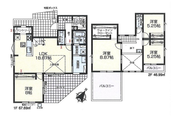東村山市諏訪町Ⅰ期　全1棟