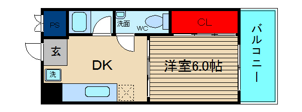 沢村マンションの間取り