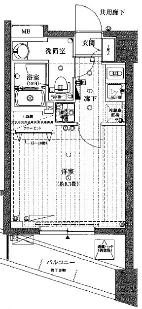 プレール・ドゥーク駒沢大学駅前の間取り|間取りです。
