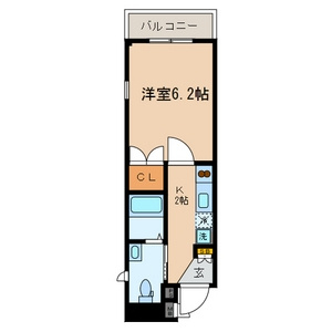 ラフィネ森下の間取り