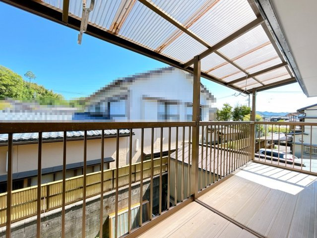 吾川郡いの町枝川　中古戸建のバルコニー