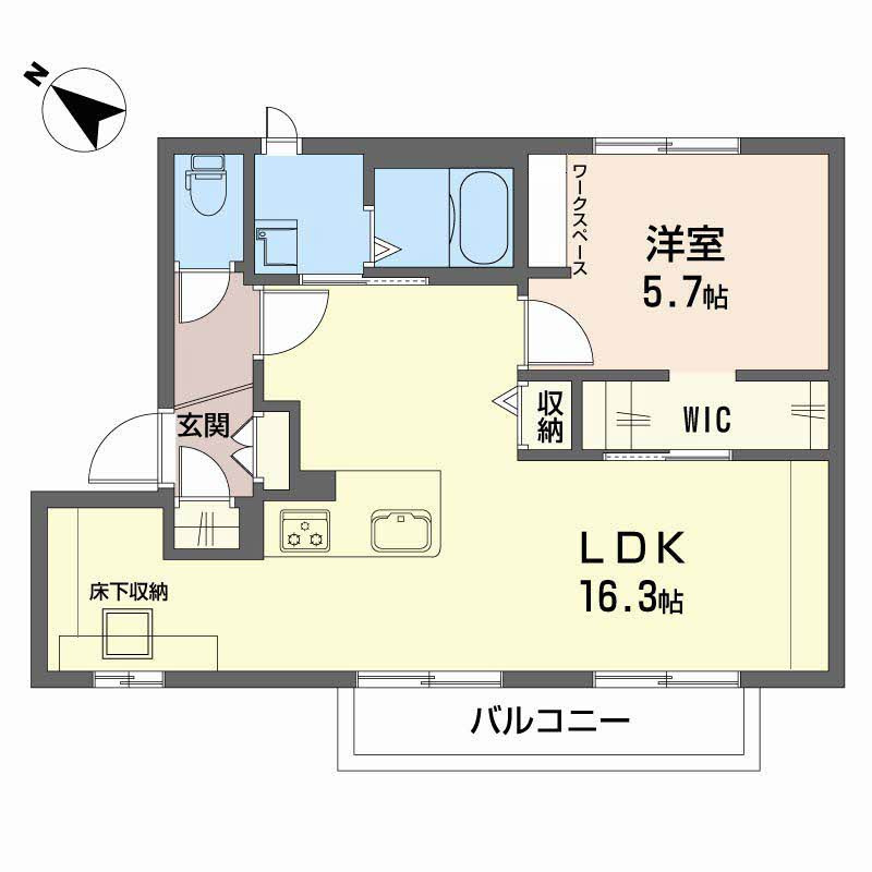 エクセル・メゾンＣの間取り