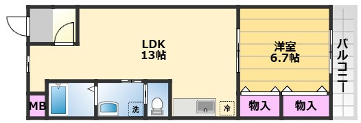 【間取り】 | グランディール宮ノ池