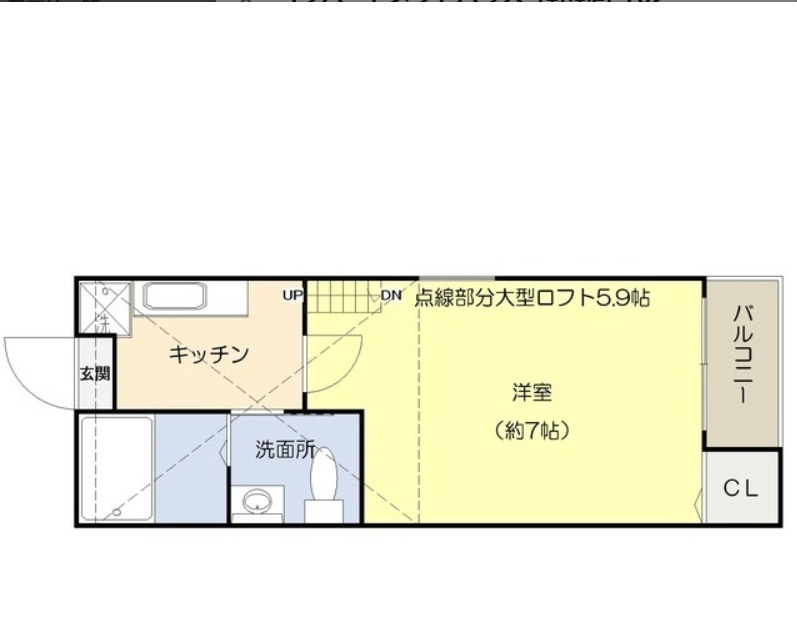 コンパートメントハウス与野本町の間取り