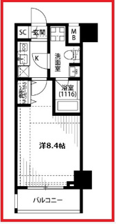 【間取り】 | プレール・ドゥーク浅草松が谷