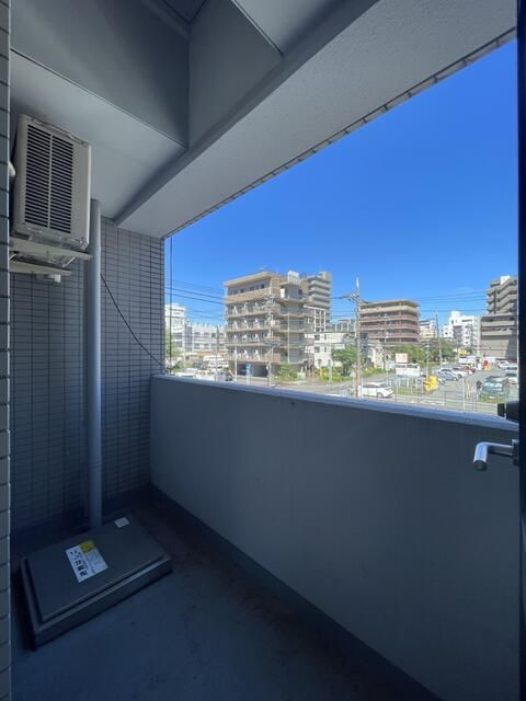 中町武井ビルのバルコニー