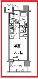 【間取り】 | パークアクシス住吉