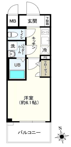 【間取り】 | エスリード谷町六丁目レジデンス