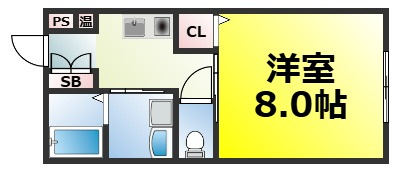 【間取り】 | グレース泉尾 仲介手数料無料