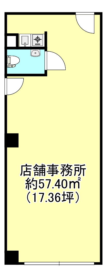 大阪市中央区上本町西１丁目の店舗事務所