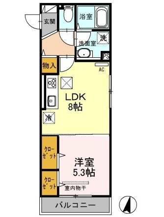 コスモスの間取り