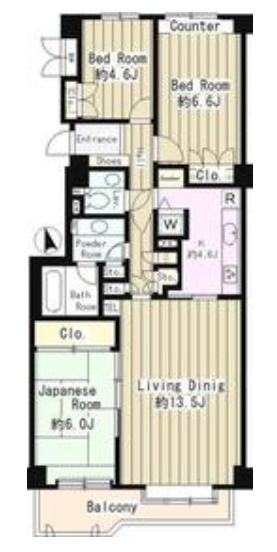 パーク・ハイム池袋本町の間取り