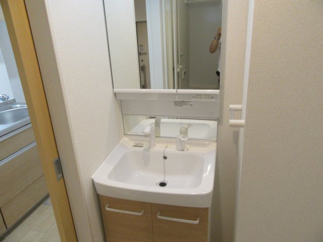 オーキッドの洗面所