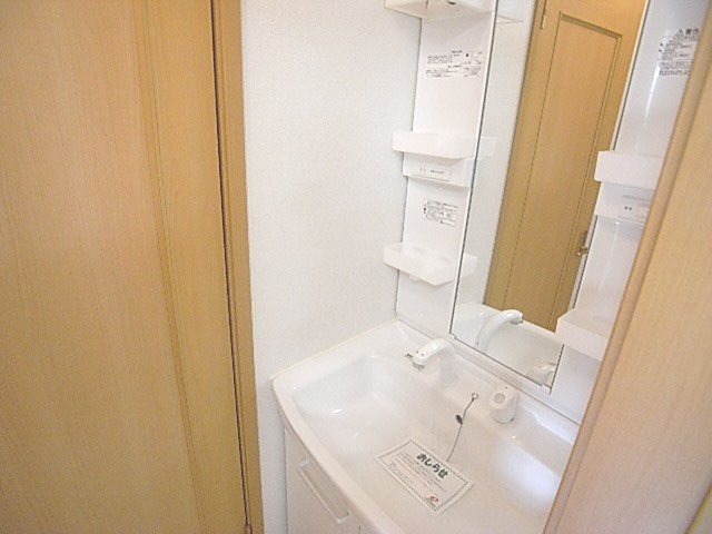 ソレイユ堀溝の洗面所
