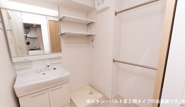 セレーノヴィータの洗面所