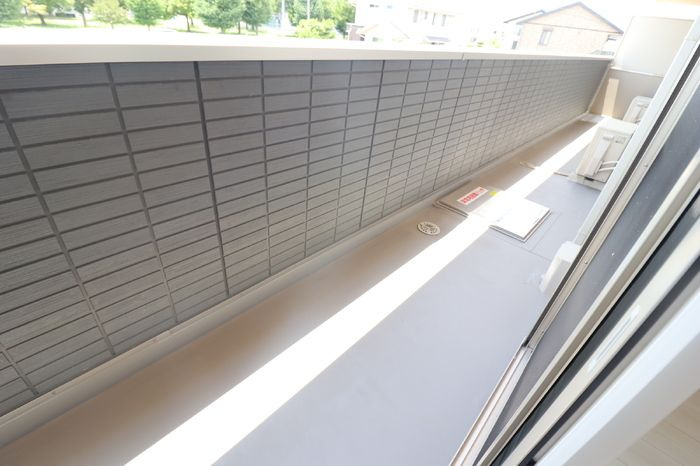 D-Gran矢中町のバルコニー