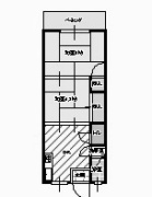 岡田マンションの間取り