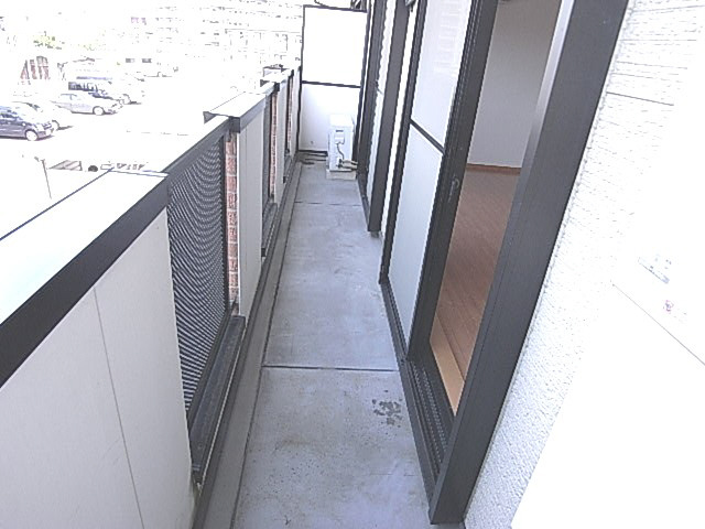 ブランルージュのバルコニー
