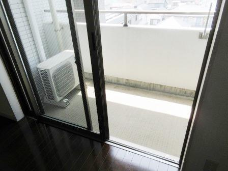 Ｌ-Ｆｌａｔ白山のバルコニー