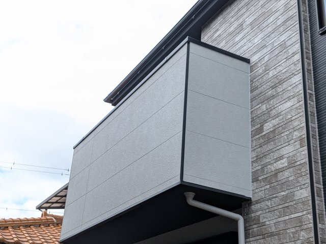 つくばみらい市西ノ台　2期　新築戸建てのバルコニー
