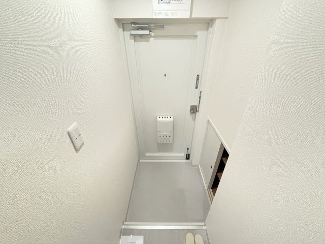 シンコーハイツの玄関
