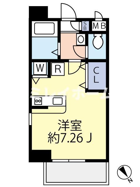 グランヴァン大井町Ⅱの間取り