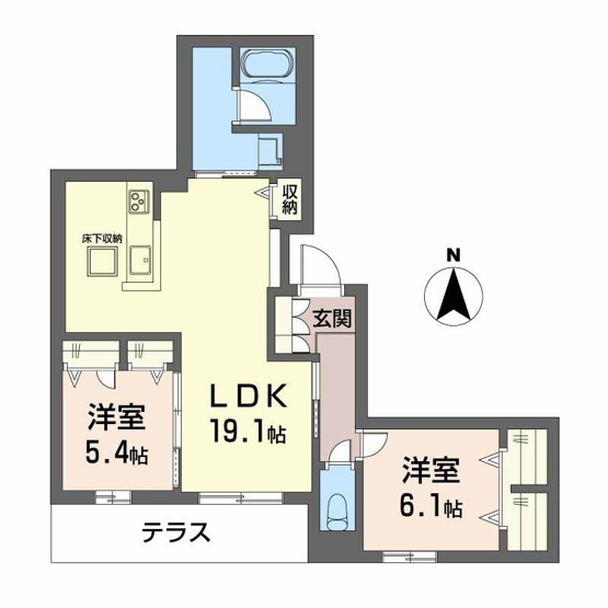 【間取り】 | シャーメゾン清華