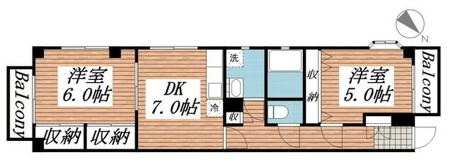 マルシェＴ・Ｋの間取り