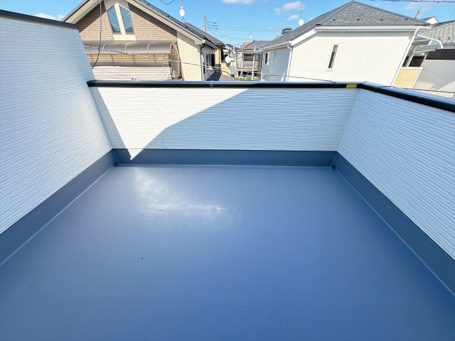 流山市鰭ヶ崎27期のバルコニー