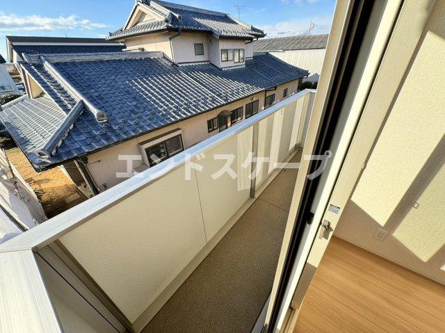 プリマヴィスタのバルコニー|高崎、前橋エリアのお部屋探しはエンドスケープまで！お客様の理想お聞かせ下さい♪