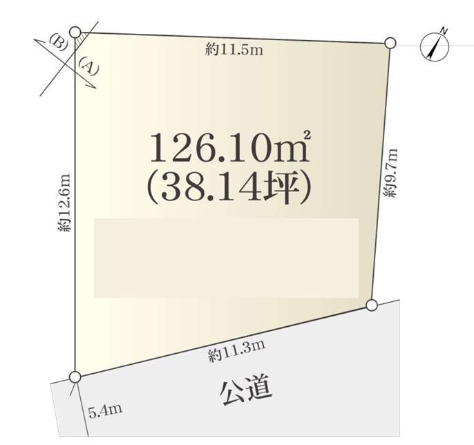藤沢市辻堂東海岸3丁目　建築条件なし　売地
