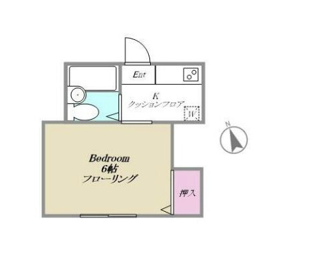 サンライズマンションの間取り