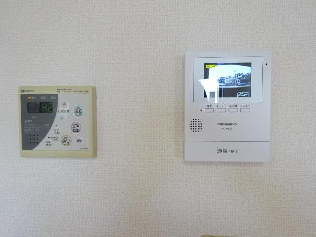 パークレジェンドⅡの内装|カメラ付インターホン