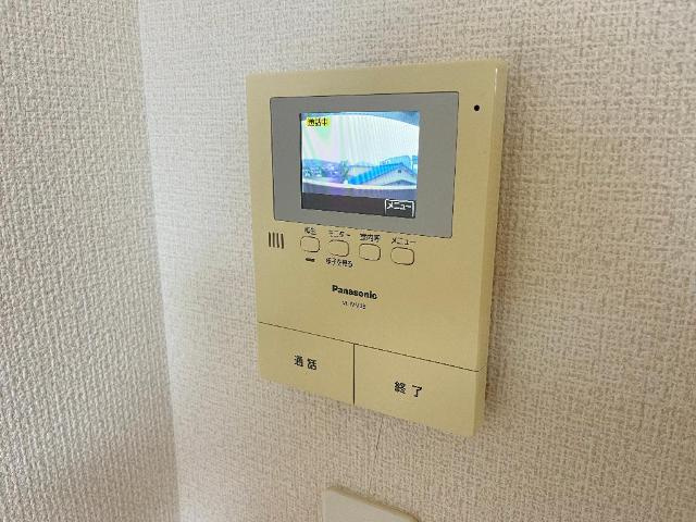 コンフォート山下の内装|カメラ付インターホン