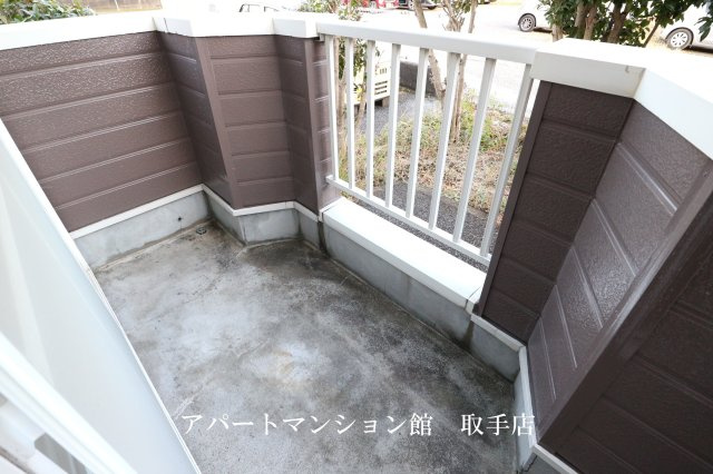 エスポワール大井Ｂのバルコニー