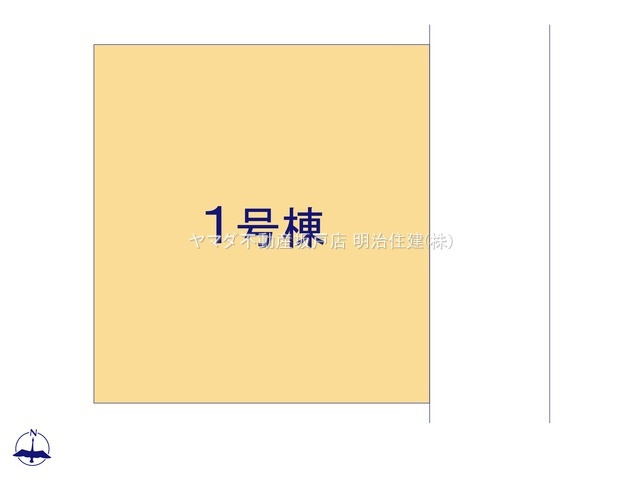 川越市霞ケ関北23期　新築戸建の区画図