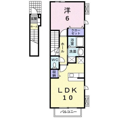 セントラル　スクエア　Ａの間取り