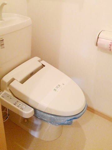 ヒルズ　アンジュＢのトイレ|トイレもきれいです
