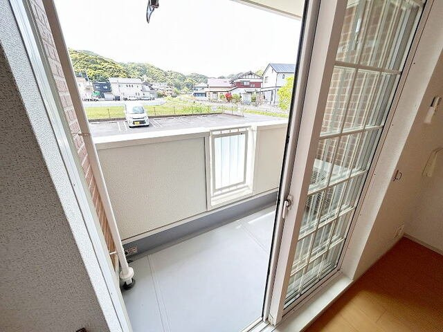 うらら１番館のバルコニー|バルコニーがあります