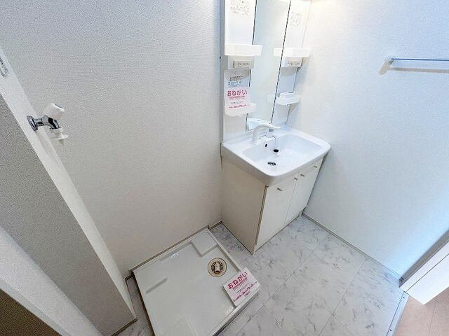 フロントフィールド２番館の洗面所|使いやすい洗面所です