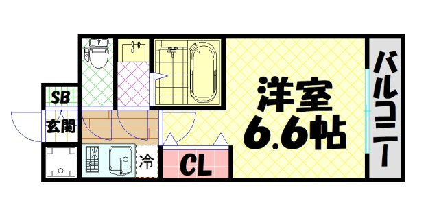 【間取り】 | エスリード阿波座パークレジデンス