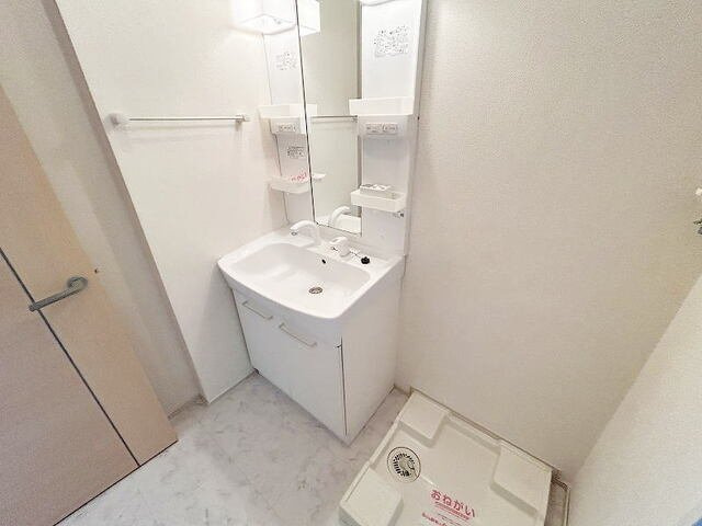 ハイフィールドの洗面所|忙しい朝には欠かせない洗面所です