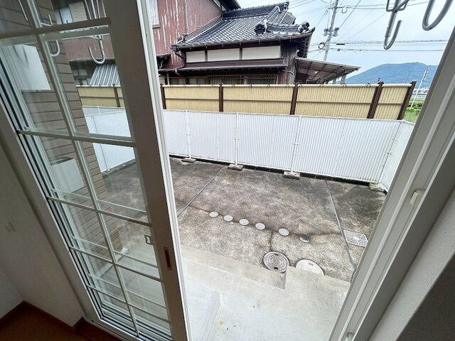クレメント大江の庭|お庭でゆったりと過ごせます
