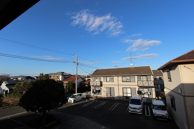 テラスⅥの展望|※他のお部屋の参考写真です。
