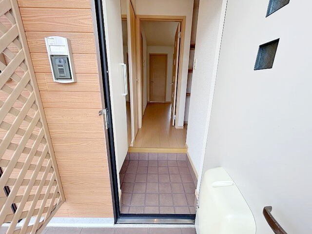 プリムローズ　Ⅲの玄関|収納もある玄関です