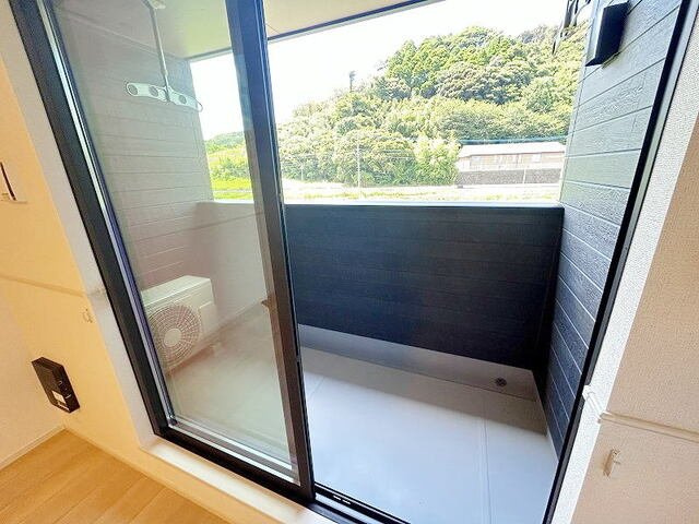 ディオピーノⅠのバルコニー|落ち着いた時間を過ごせるバルコニーです