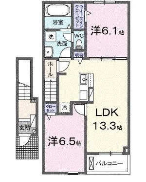 ディオピーノⅡの間取り