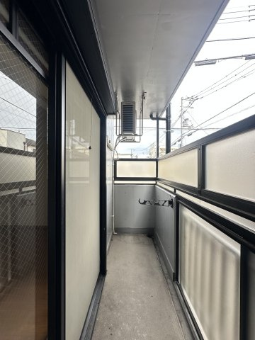 エクセル沢之町のバルコニー